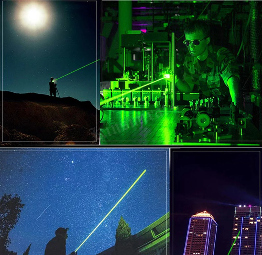 Vysoko Výkonný Zelené Laserové Ukazovátko 10000m 5mw Laser 303 pohľad Lazer Pero Pálenie Zápas Pre Lov Kemp s Baterkou