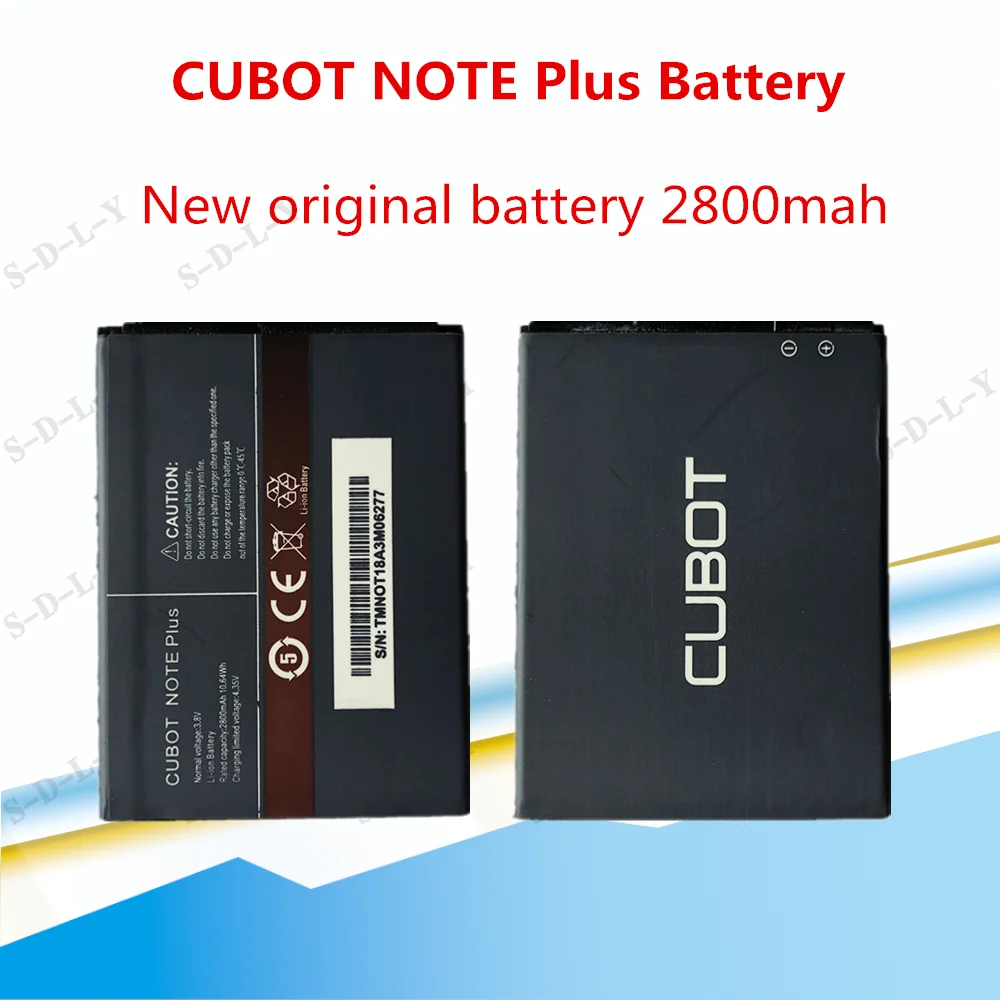 Vysoká Kvalita 2800mAh batérie forHigh Kvality 2800mAh batérie pre CUBOT noteplus Poznámka plus Smartphone Poznámka plus Smartphone
