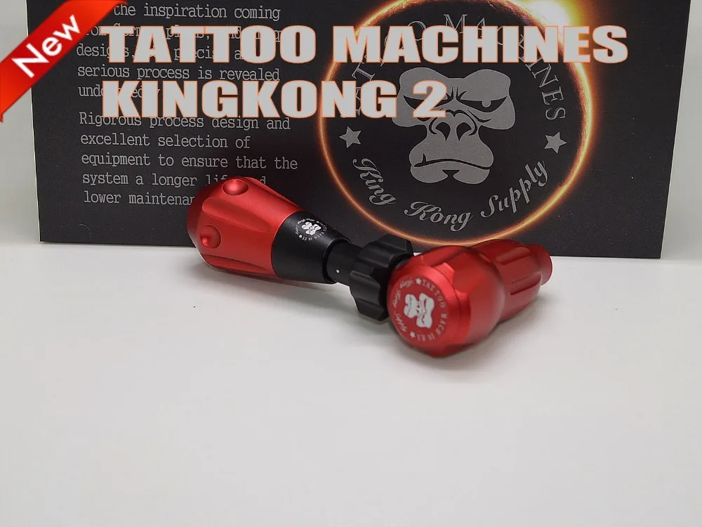 Vysoká Kvalita Rotačný Stroj King Kong Tetovanie Kazety Stroj Tetovanie Rotačné Tetovanie Stroj Silný, Tichý Motor Dodanie