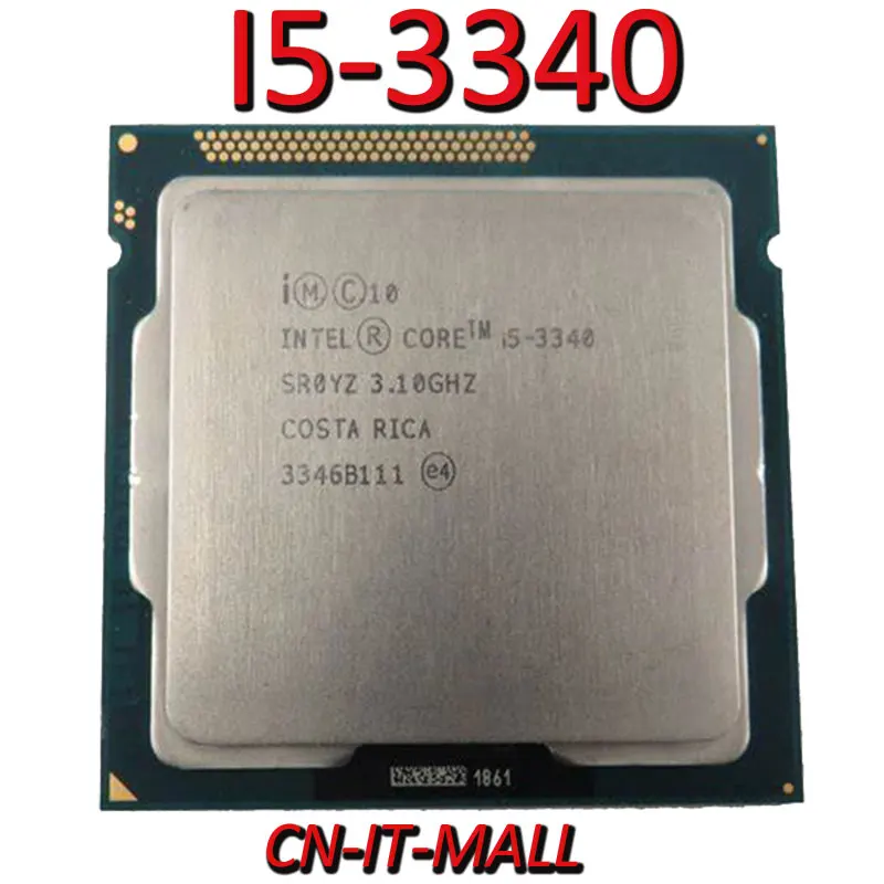 Vytiahol I5-3340 CPU 3.1 G 6M 4 Core 4 Niť LGA1155 Procesor