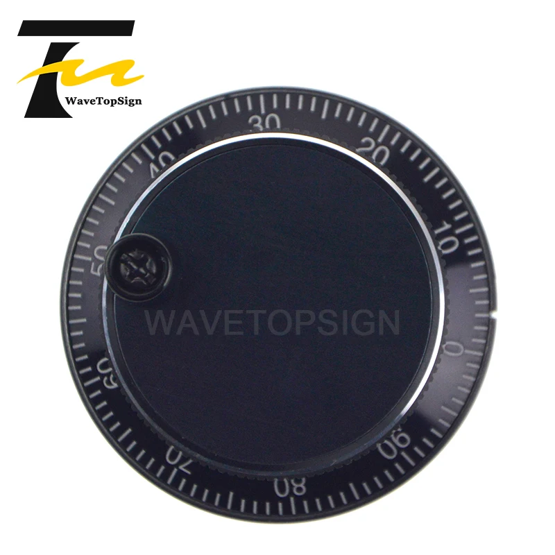 WaveTopSign CNC Pulser ručné koliesko Priemer 60mm 80mm Voltgae Impulzu 100 DC5-24V 4Pins CNC Stroj Ručný Pulzný Generátor Encoder