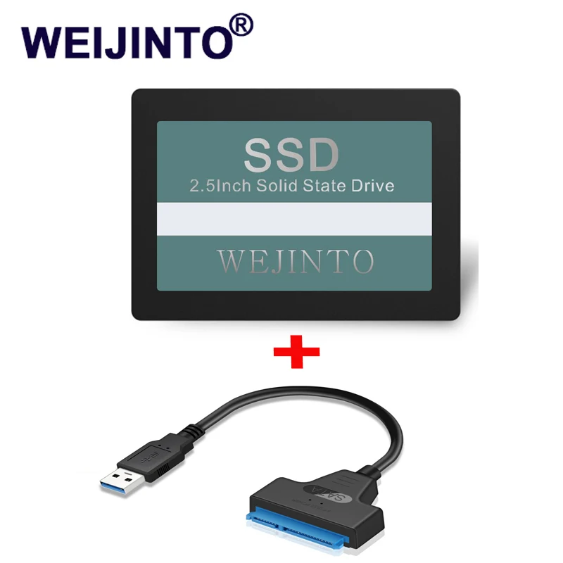 WEIJINTO SSD dokonca vzal 120 gb Interný 2.5 Pevný Disk, Disk Interný ssd Disk 2.5 