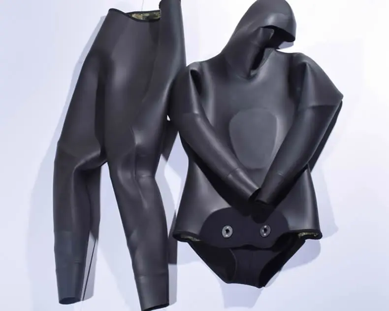 Wetsuits Mužov Spearfishing Vyhovovali Potápačský Oblek 3,5 mm Otvorenými pórmi Neoprén Yamamoto Potápačského Obleku Neoprénová Kamufláž
