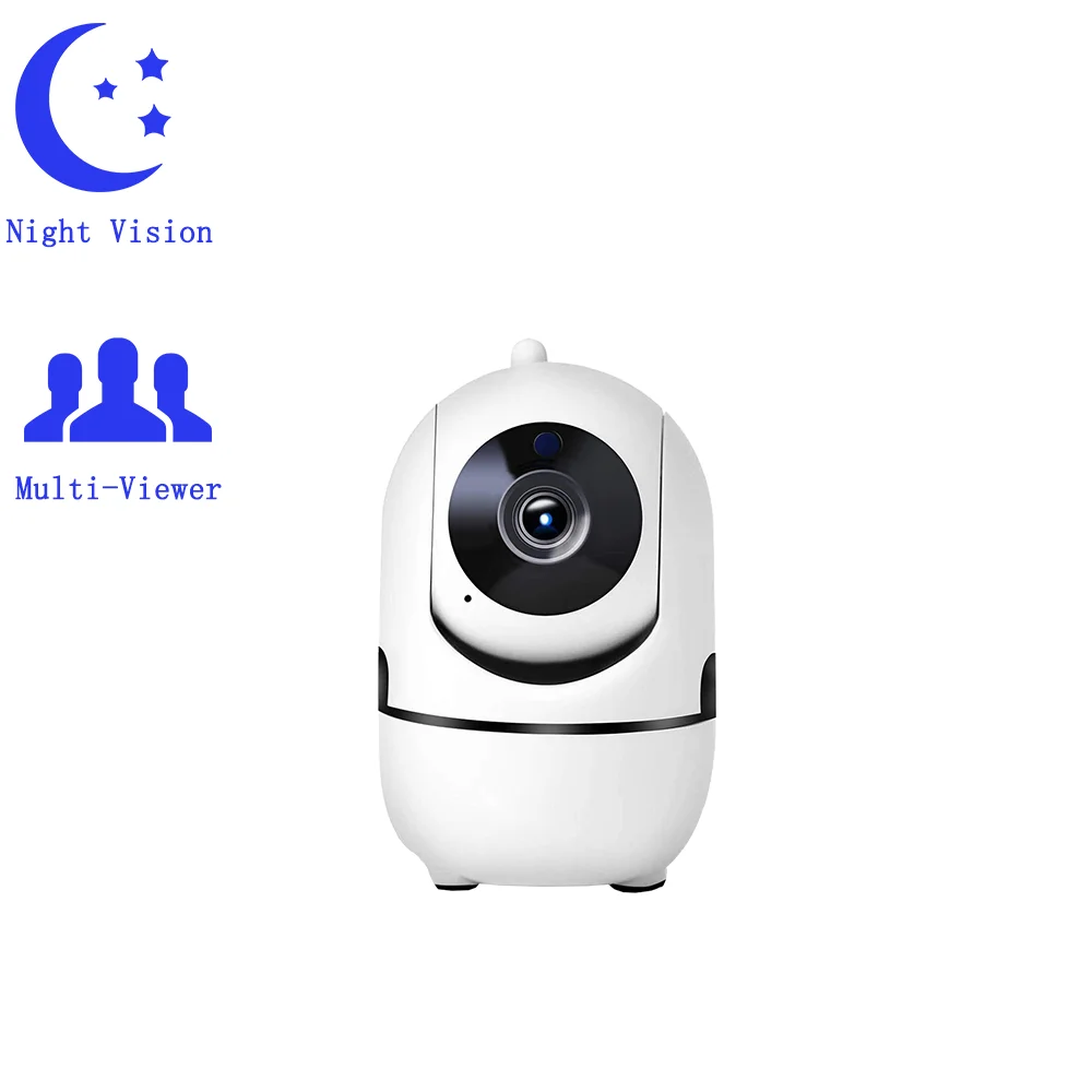 Wifi Kamera Mini Krytý Camaras De Vigilancia Con Wifi Remote View P2P Auto Tracking a Nočné Videnie Baby Monitor