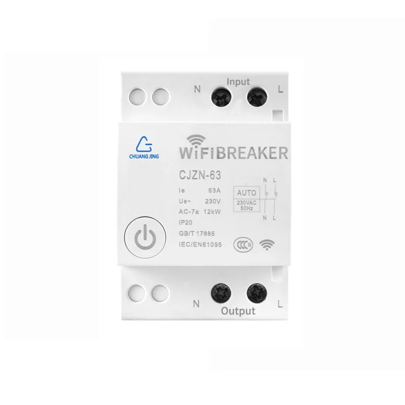 Wifi Smart Home hlavným vypínačom, pomocou jedného tlačidla power-off istič, Inteligentné Automatické opätovné bližšie Diaľkové Ovládanie S Phone