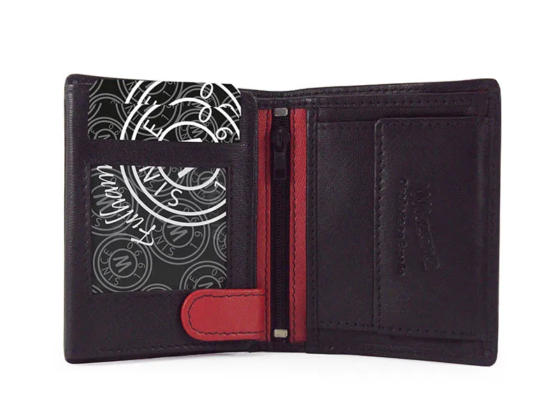 Wildzone pánska peňaženka peňaženky Fulham Napa gumy, peňaženky muž, peňaženky muž, peňaženky muž