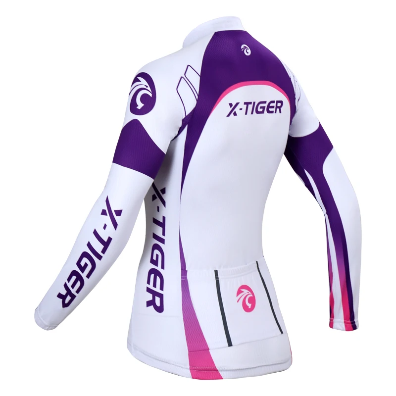 X-Tiger Jar Žena je Cyklistický Dres s Dlhým Rukávom Priedušné Cyklistické Oblečenie Maillot Ropa Ciclismo hombre Bicyklov, Cyklistické Oblečenie