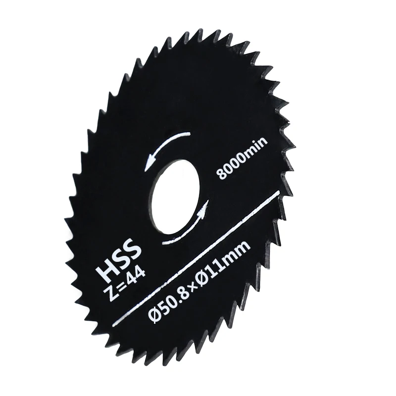 XCAN HSS pílového Kotúča 50.8x11mm 44 Zubov s 6 mm Tŕň Nirtide Potiahnuté Kotúčové Rezanie Disk