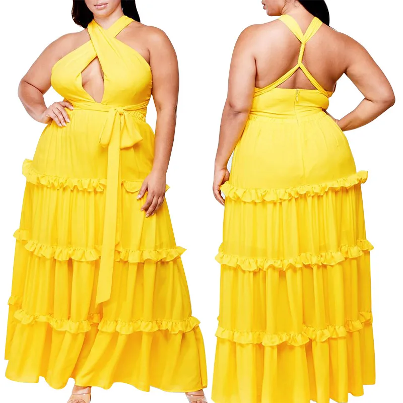 XL-5XL Plus Veľkosť Afriky Šaty Žien Dashiki Župan 2020 Letné Dlhé Maxi Šaty Dámske Tradičné Africké Oblečenie Fairy Sny