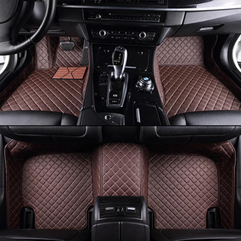 XWSN auto podlahové rohože pre Jaguar XF XE XJL XJ6 XJ6L E-TEMPO F-TEMPO F-TYP značky pevné mäkké auto príslušenstvo podlahové rohože pre autá