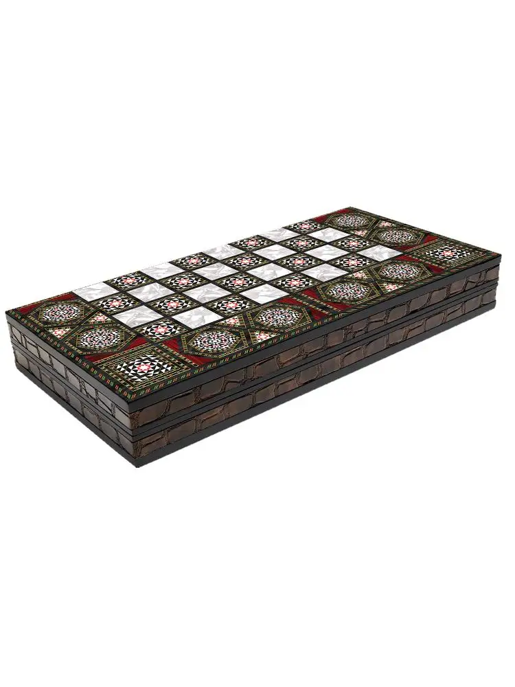 Yenigün Pearlescent Backgammon Veľké rozmery-50x50x4