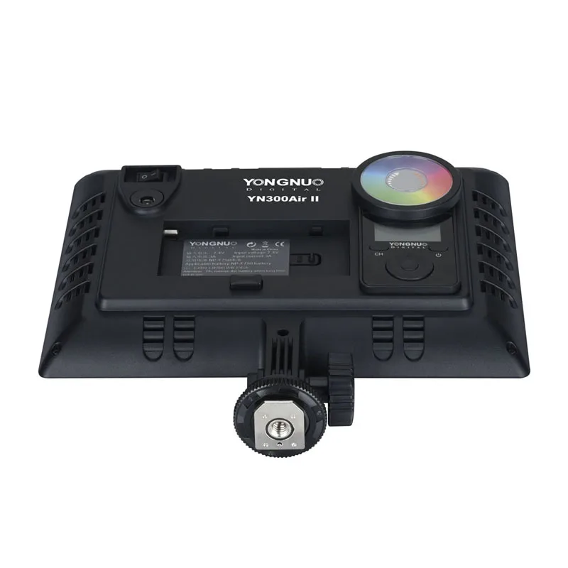 YONGNUO YN300AIR II RGB LED Fotoaparát, Video Svetlo,Voliteľná Batéria s Nabíjací Fotografie Svetlo + AC adaptér