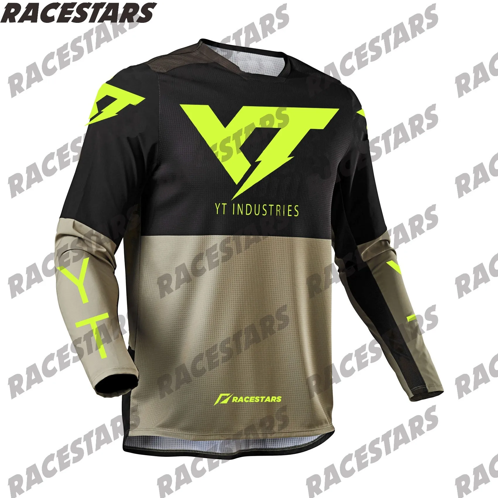 YT PRIEMYSEL Enduro Zjazd na Horských Bicykloch Dresy MX Motocross BMX Racing Jersey DH Dlhý Rukáv Cyklistické Oblečenie MTB T-shirt