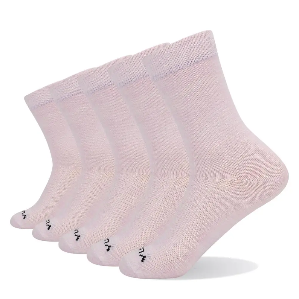 YUEDGE značky 5 párov žien bavlna farebné teplé, hrubé priedušná roztomilý módne pohodlie bežné posádky šaty ponožky