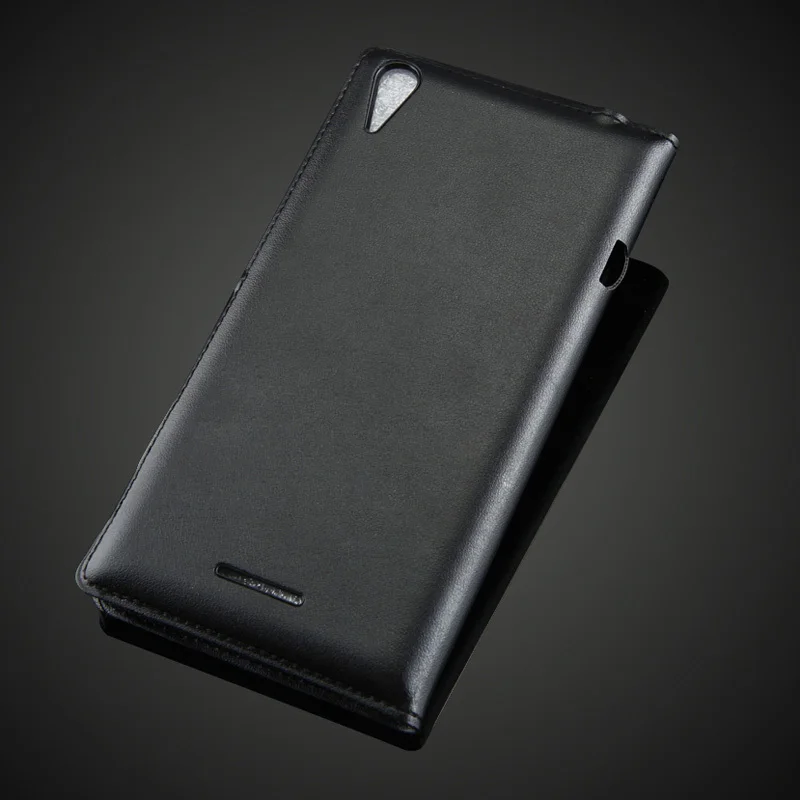 Zadný Kryt Pre Sony Xperia T3 M50W D5103 Luxusné Zobraziť Okno Prípade Vysoko Kvalitné Módne PU Kože Flip Prípade mobilného Telefónu Kryt