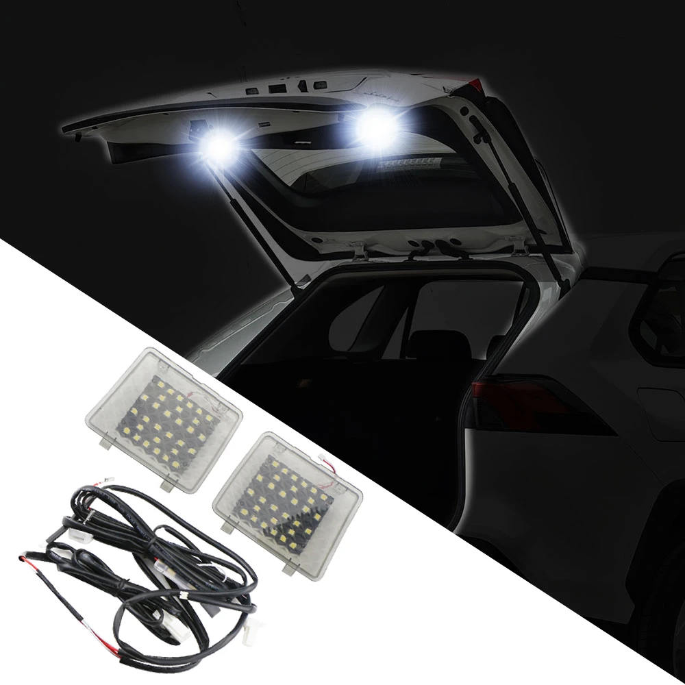 Zeratul 1 Dvojica LED Auto zadné Svetlo batožinového priestoru Svetlo zadné dvere Lampa Kufor Svetlá pre Toyota RAV4 RAV 4 5. 2019 2020 Príslušenstvo
