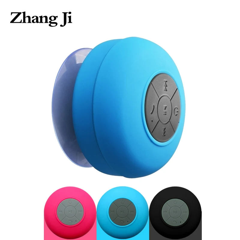 ZhangJi Kúpeľňa Vodotesné Mini Bluetooth Reproduktor Prenosný Prehrávač Bulík Kvalitu Zvuku Jasné, Kúpeľňa Auto, Telefón zadarmo strane Kúpe