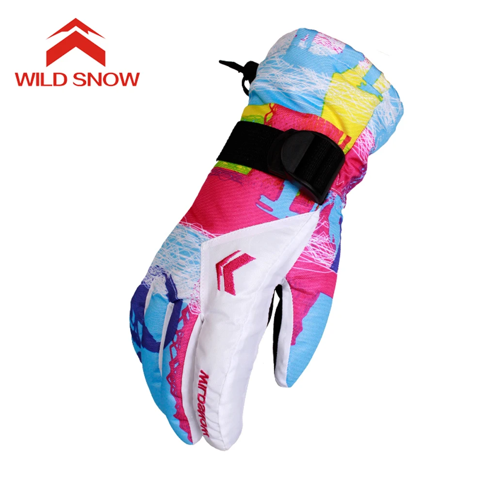 Zimné Zahusťovanie Teplé Lyžiarske Rukavice Ženy Nepremokavé Snowboardové Rukavice pre Mužov, Ženy Sneh, Lyžovanie, Cyklistické Rukavice Cyklistické Lady Športy