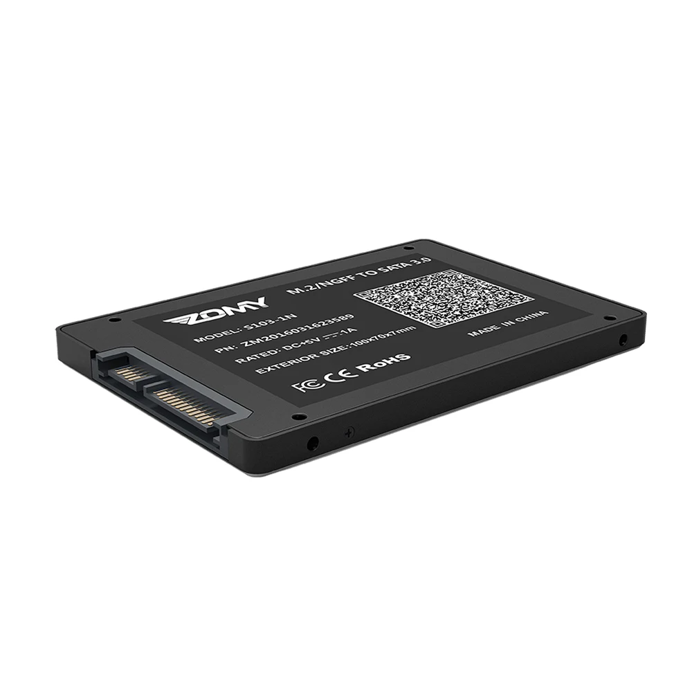 Zomy M. 2 NGFF na SATA 3.0 SSD Prípade 2.5