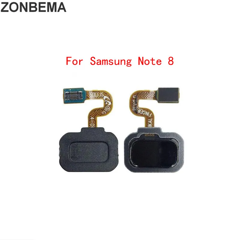 ZONBEMA Pôvodné Dotyk ID Snímač Odtlačkov prstov Domov Vrátiť Tlačidlo Flex Pre Samsung Galaxy Note 8 9 N950 N960