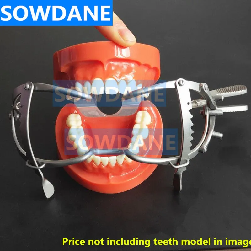 Zubný Implantát Nastaviteľné Úst Otvárač Gag Whitehead 13cm Dĺžka Nehrdzavejúcej Ocele na Vrhanie Piesku, Bielenie Zubov, Retractor Nástroj
