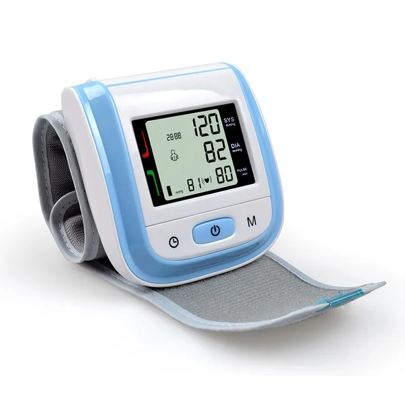 Zápästie Zdravotnej Starostlivosti Tensiometro Digitálny Krvný Tlak, Srdcový Monitor Tonometer Automatické Sphygmomanometer BP Krvný Tlak Meter