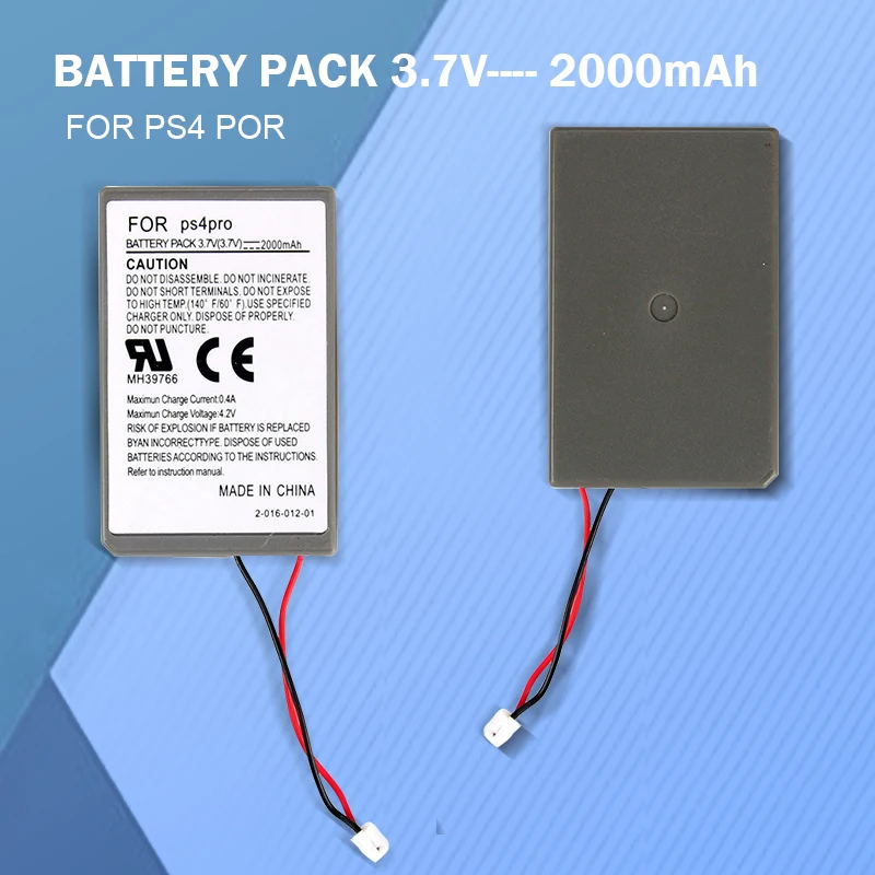 Údaje Žaba 2000mAh Výmena Radiča Batérie Pre Sony Gamepad PS4/PS4 PRO/PS4 SLIM Bezdrôtový ovládač s Batériou