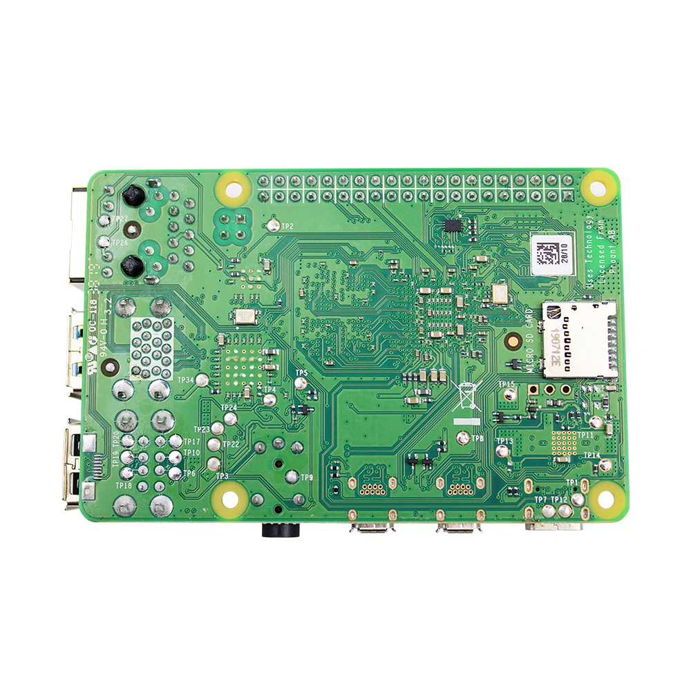 Úradný Raspberry Pi 4 Model B 2GB/4GB/8G RAM Vývoj Doska v8 1,5 GHz Podpory 2.4/5.0 GHz WIFI Bluetooth 5.0 Raspberry Pi 4