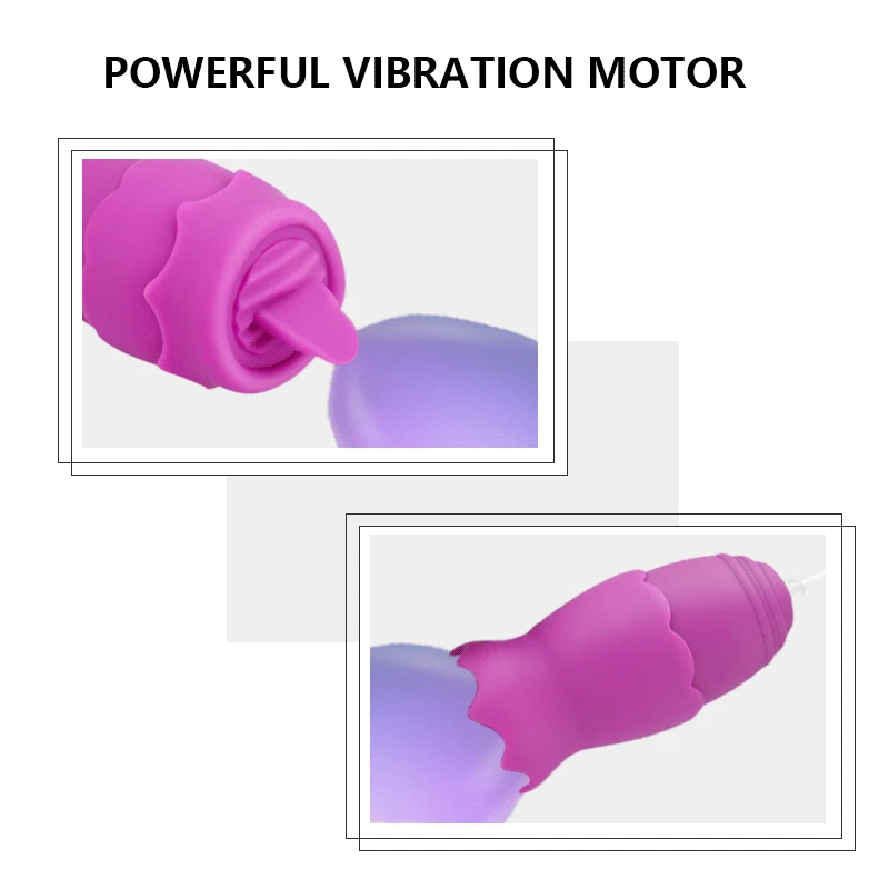Ústne Lízanie Stimulátor Klitorisu Jazyk Vibrátory USB 12 Rýchlosti Vibračné Vajíčko G-spot Pošvy, Masáž, Sex Hračky pre Ženy