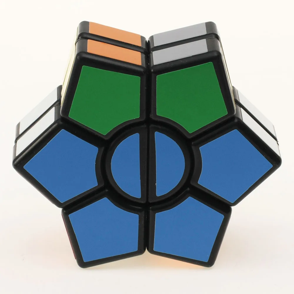 Čierna 2-Vrstvy Super Square-1 Hviezdičkový Šesťhranné Magic Cube David Star Puzzle Rýchlosť Twist Cubo Magico Hra Vzdelávacie Hračka