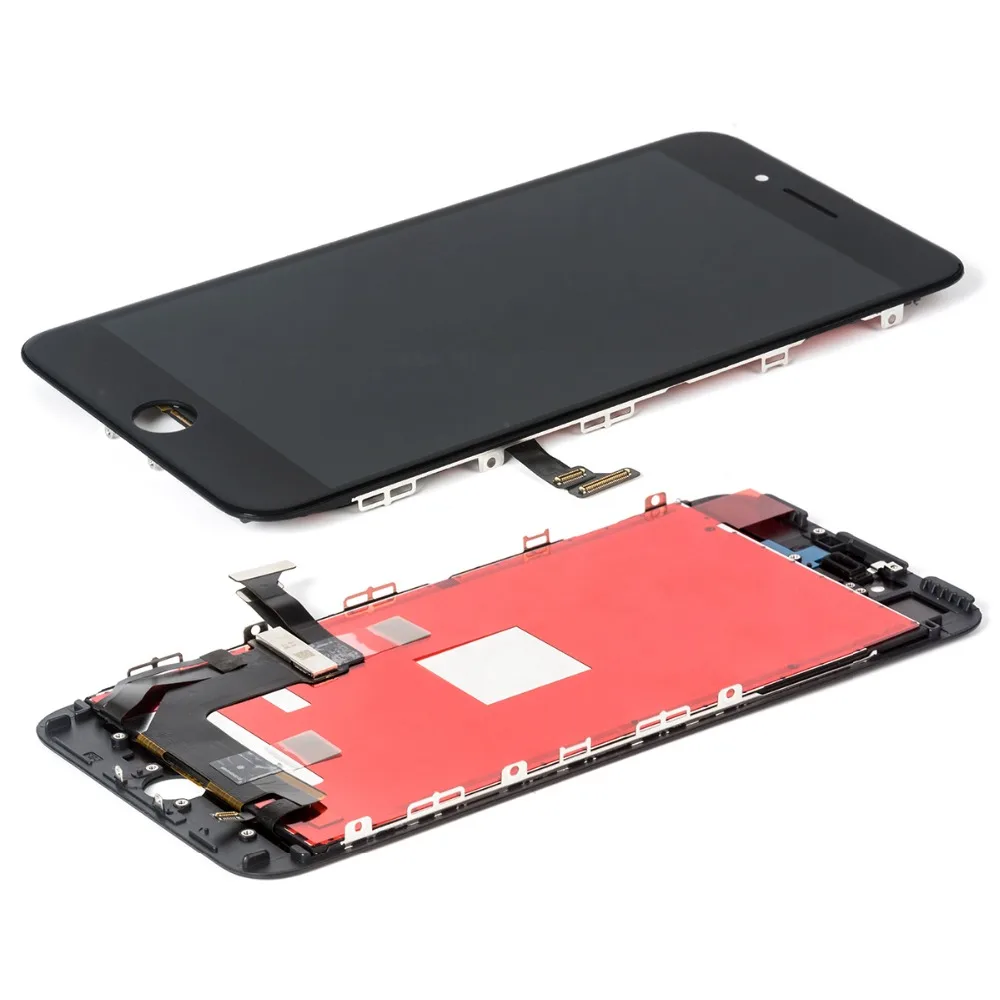 Čierna Biela Trieda Pre iPhone 6 6 7 8 Plus Displej Dotykový Displej Digitalizátorom. Montáž Nahradenie 3D Dotykový+Screen Protector+Nástroje