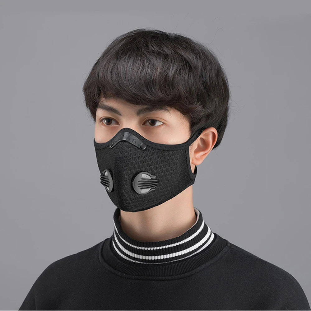 Čoskoro Dodanie Lete Masku Na Tvár Black Úst Maska Opakovane Umývateľný Mascarillas Pohode Pohodlné Dýchanie Pleťová Maska Masque
