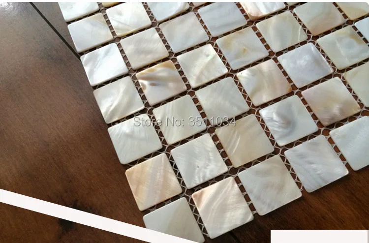 švy Prírodné Vypuklé Shell Mozaikové Dlaždice pre Dekorácie mozaiky pre kúpeľne Dekorácie rieky shell perleť