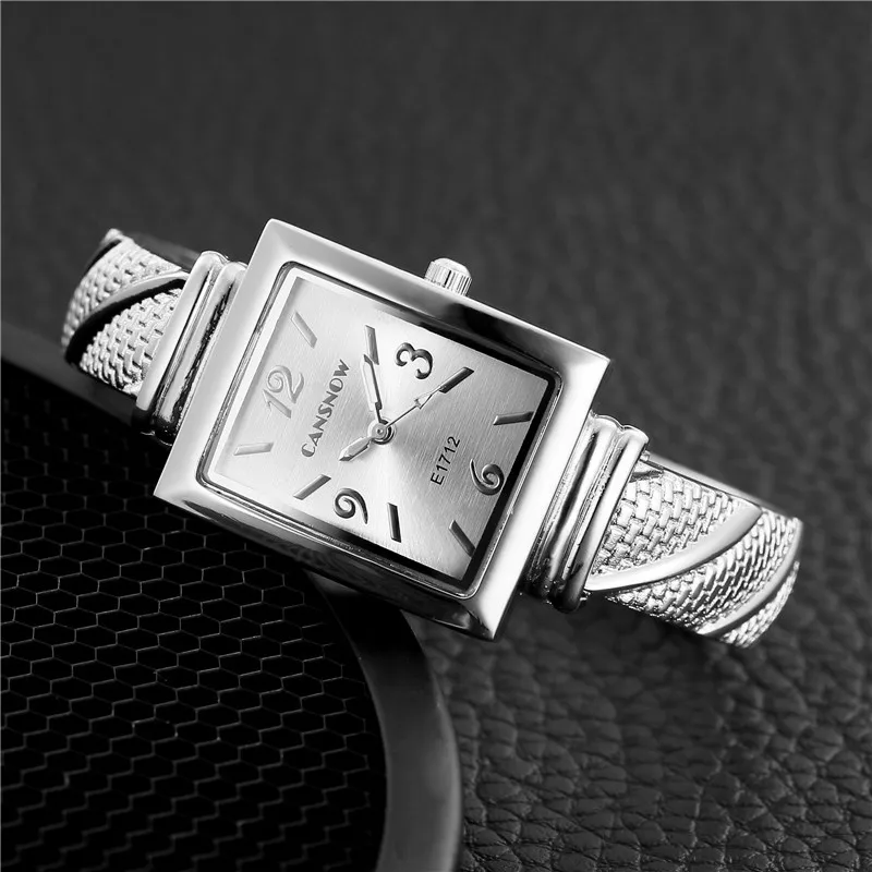 Ženy, Luxusné Obdĺžnik Quartz Hodinky 2020 Nový Štýlový ružové Zlato Náramok Bežné náramkové hodinky Hot bayan kol saati