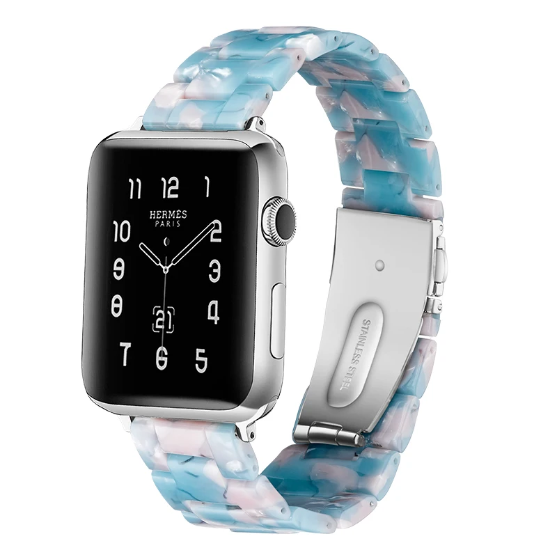 Živica sledovať kapela popruh Pre Apple hodinky Náramok Pre iwatch Zápästie Živice Pás Sledovať Príslušenstvo Watchband