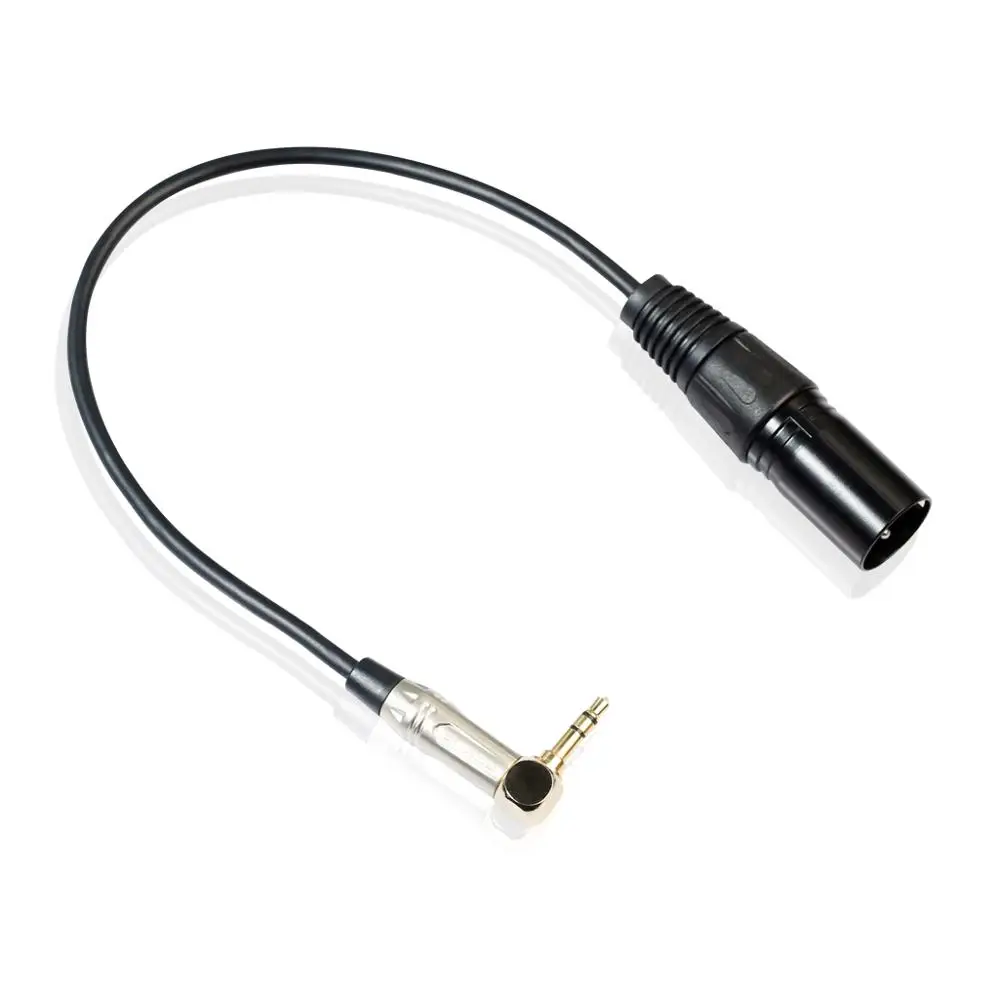 0,3 m Tienený Kábel Mikrofónu TRS kábel jack 3.5 žena na XLR zásuvka 3,5 mm Stereo Plug REXLIS