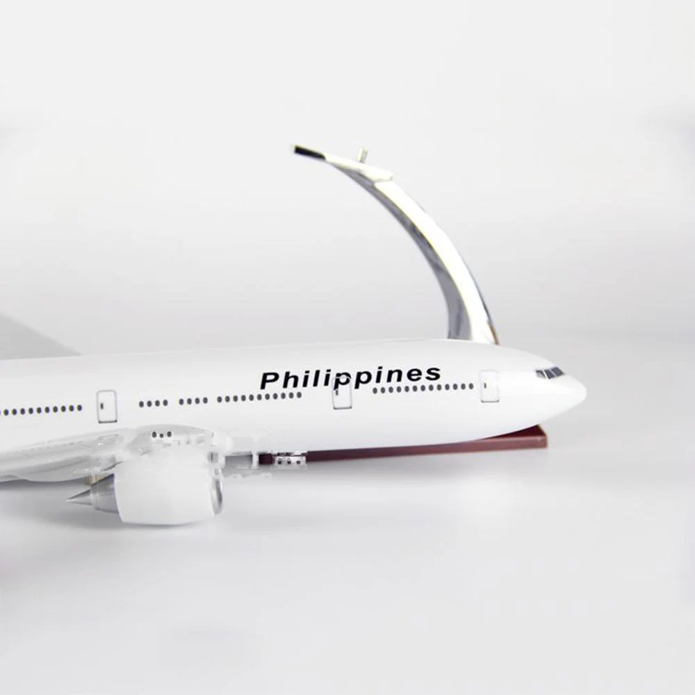 1/150 Boeing 777 Filipínske Airlines modelu lietadla BOYING 777 Filipíny živice model aircra