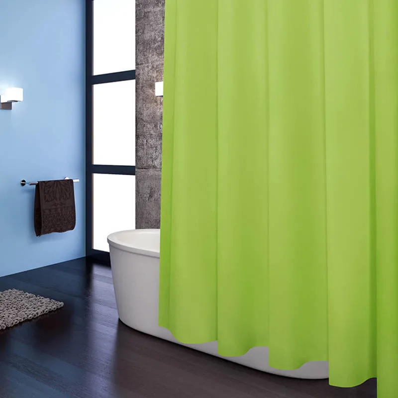 1 ks 180*180 cm Eco-friendly Kúpeľňa Záclony Sprchový Záves Plesne Dôkaz Nepremokavé PEVA Umývateľný Vaňa Dekor