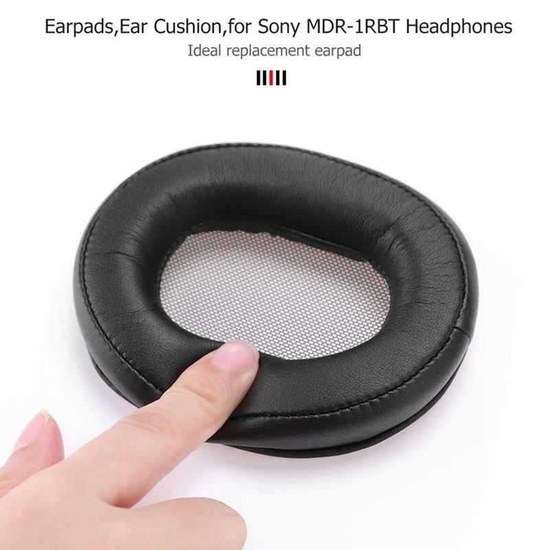 1 Pár Náhradných Uší Vankúš Pre Sony Mdr-1Rbt Slúchadlá Bezdrôtové