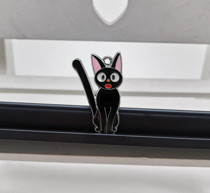10 Ks Kreslených Mačka Kovové Prívesky DIY Šperky Čo Prívesky, Darčeky H-26