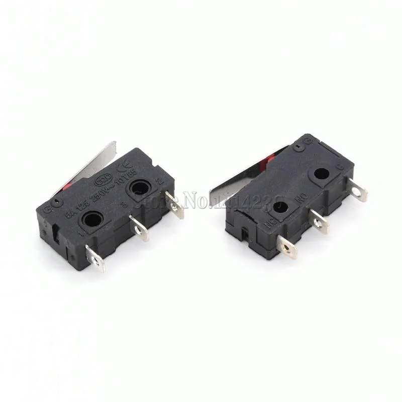 100ks Myši Prepnúť KW11-3Z-2 3PIN 5A 250VAC Mini Micro Switch