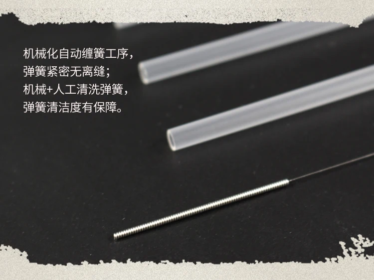 100ks shanchuan jednorazové akupunktúrne ihly s trubice 0.18/25/30/35mm*13/25/40/50mm jedna trubica jednej ihly