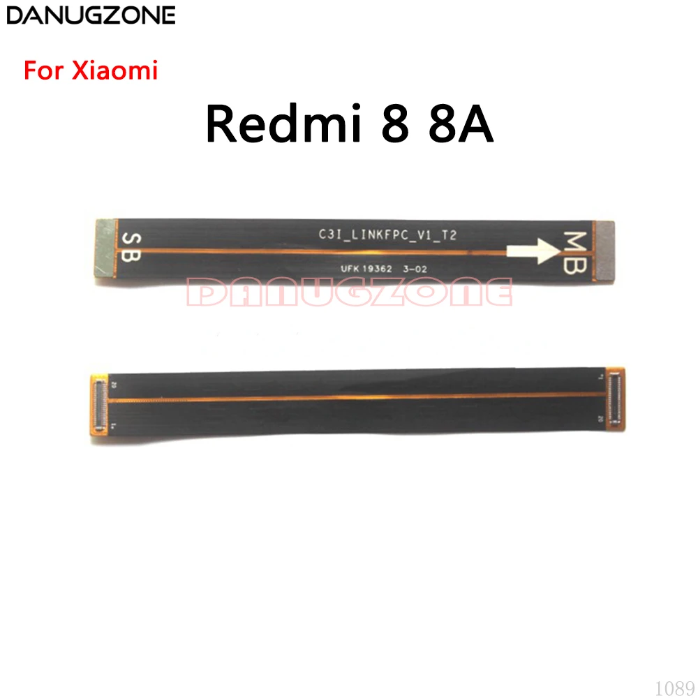 10PCS/Veľa Pre Xiao Redmi 8 8A LCD Displej základná Doska Pripojte Kábel Doska Flex Kábel