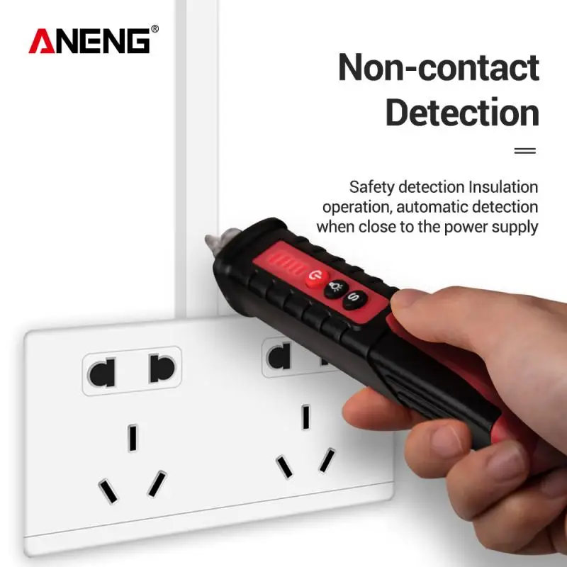 12-1000V Inteligentné Non-kontakt Pero Alarm AC Napätie Detektora Meter Tester Pero Senzor Tester