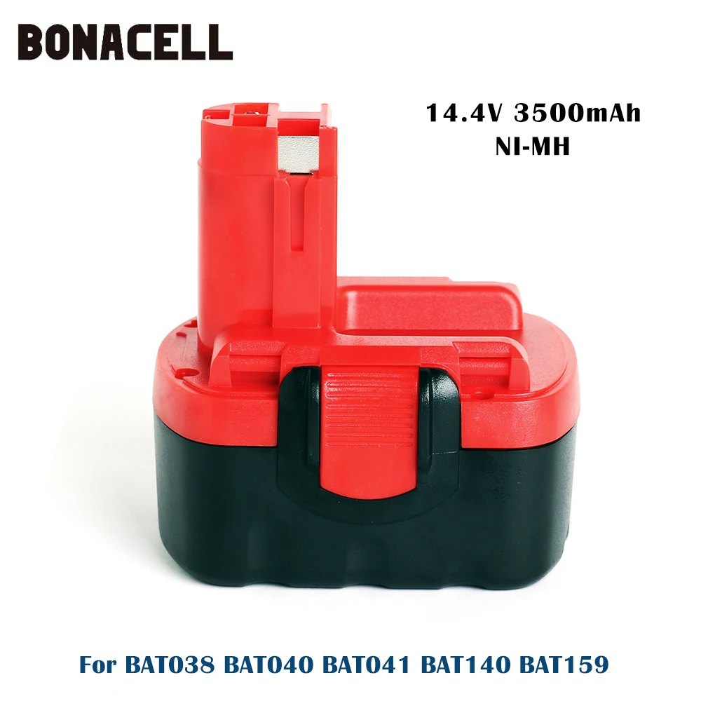 14,4 V 3.5 Ah Ni-MH Náhradná Batéria Kompatibilná s pre Bosch BAT038 BAT040 2607335275 2607335533 2607335534 2607335711 BAT041