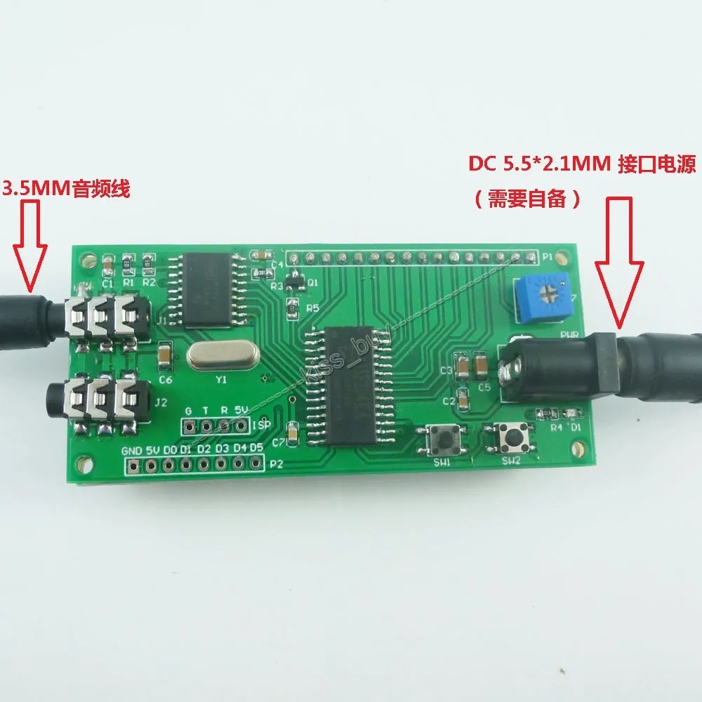 16 Kanálov DTMF MT8870 Audio Dekodér Telefón Hlasové Dekódovanie ovládač pre Smart Home Automation Relé Modul