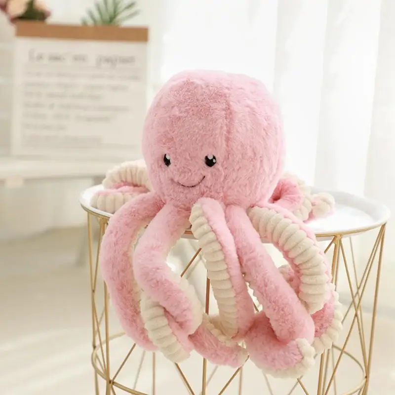 18 cm Roztomilý Octopus Plyšové Plyšové Hračky Krásne Mäkké bytové Doplnky Vankúš Mora Tvorivé Zvierat Bábika Deti, Plyšové Zvieratá Darček