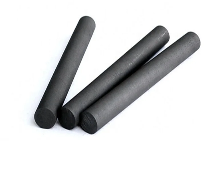 1Pc Dĺžka 200 mm 300mm400mm Vysokú čistotu grafit rod grafit uhlíka, vysokej teplote vodivé grafit rod grafitové elektródy