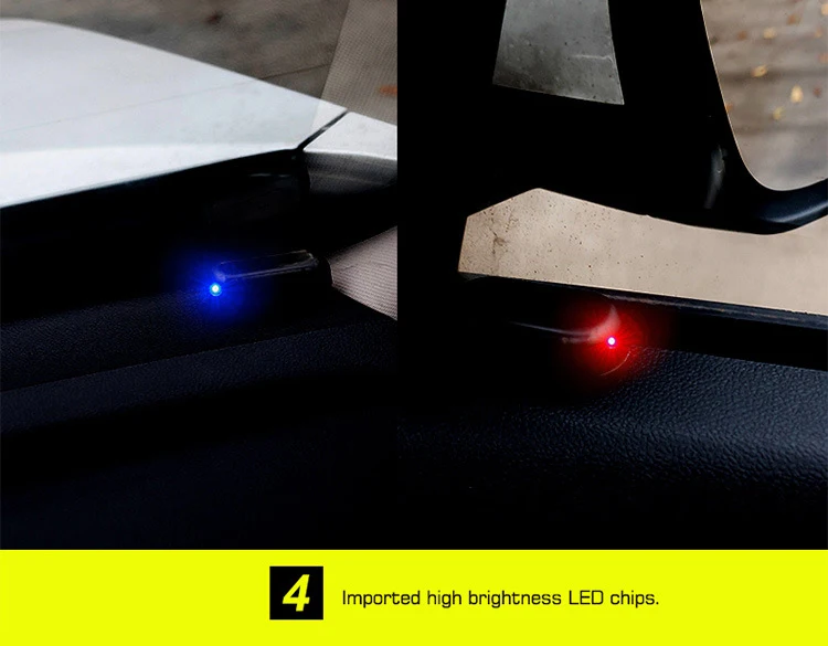 1Pc Univerzálny Auto Falošné Solárne Napájanie Alarm Lampa Bezpečnostný Systém Varovania Krádež Blesk Bliká Anti-Theft Upozornenie LED Svetlo Modrá