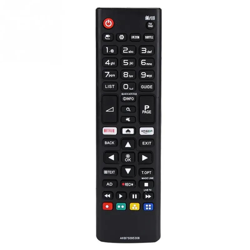 1pcs 3D Diaľkový ovládač Náhradná Pre LG LCD TV AKB75095308 Kompatibilný s AKB75095304 AKB75095305 AKB75095306 AKB75095308